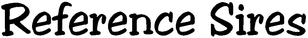 Reference Sires